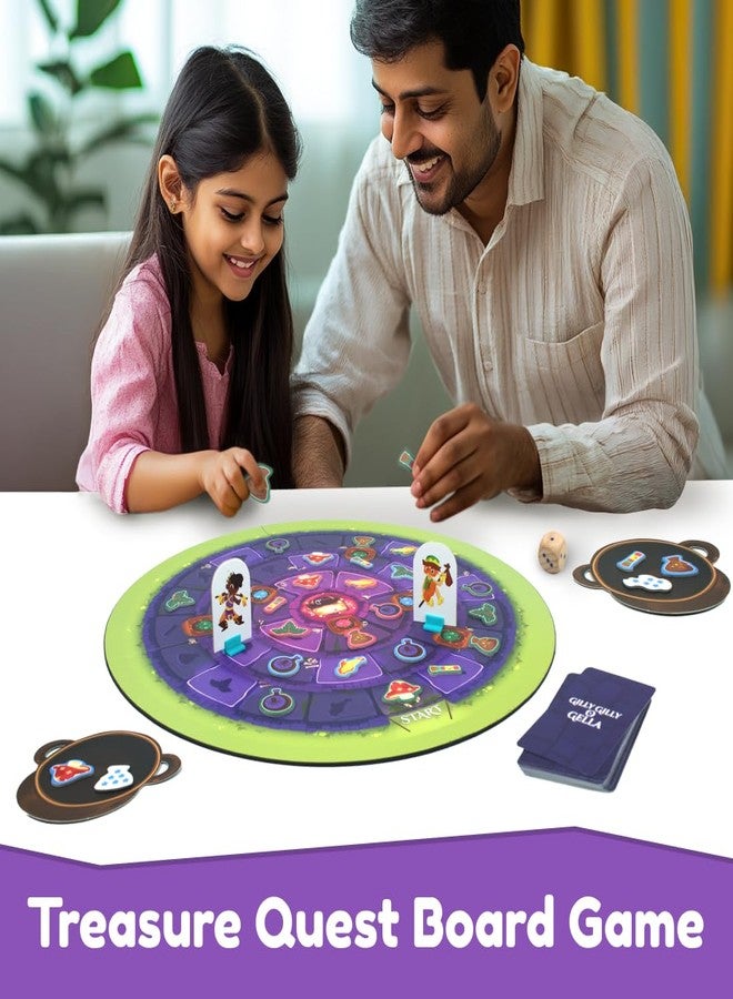 Bloomingo Gilly Gilly O Gella Learning Board Game - Magical Adventure Treasure Hunt | Fun Gift for Kids & Families | Develop Critical Thinking, Strategic Planning & Problem-Solving Skills | Ages 6+ - Image 3